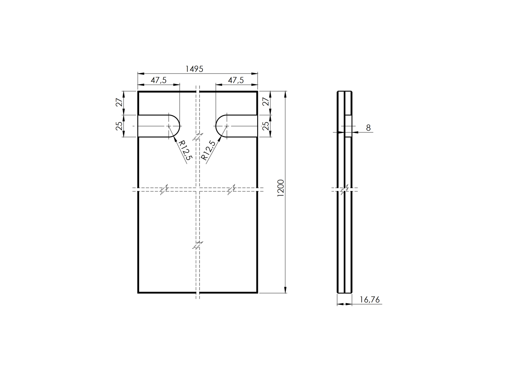 Clear, heat-strengthened, laminated glass VSG/TVG