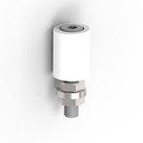 Nylon guide roller - white, INOX, D32mm