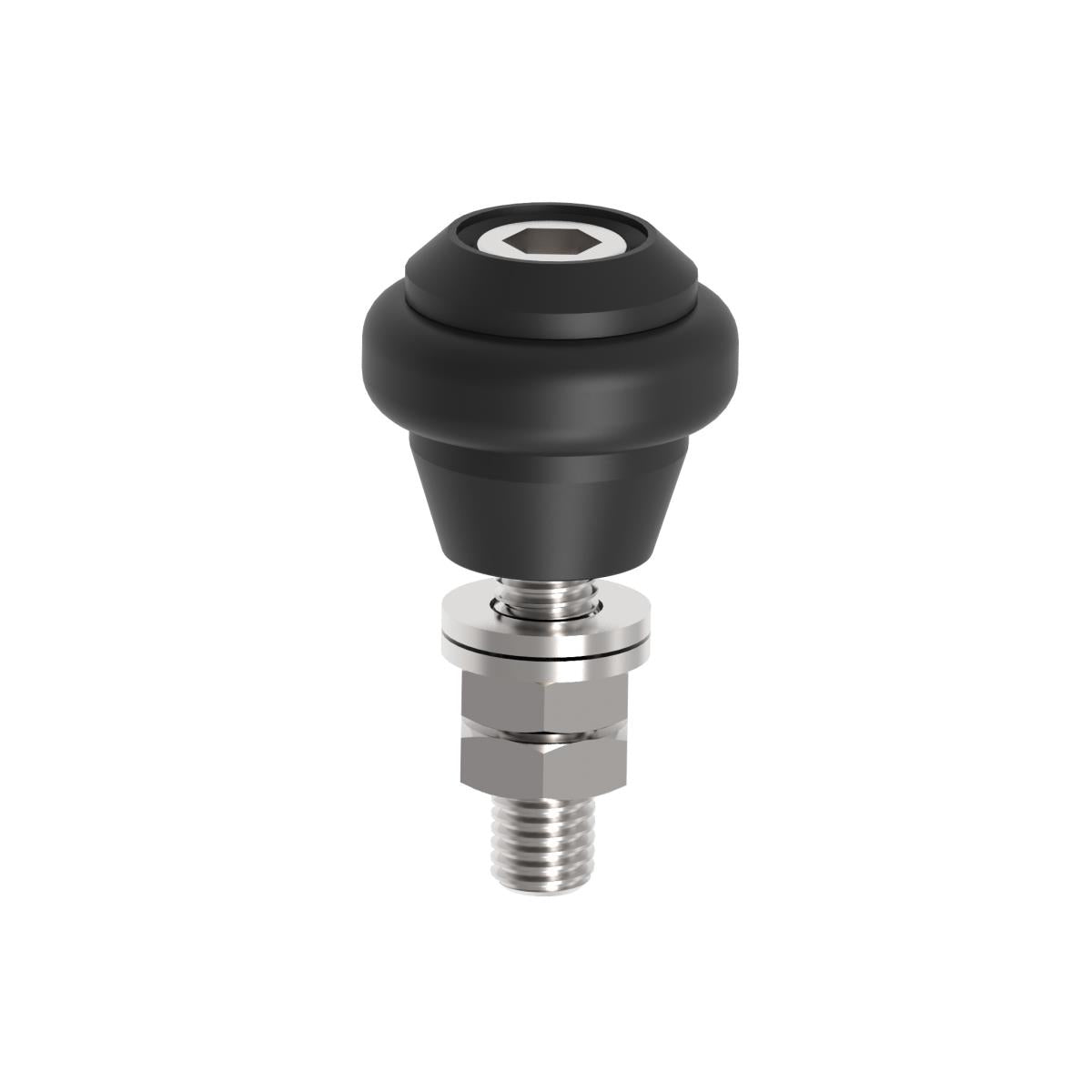 Plastic wheel with rubber ring Zn,