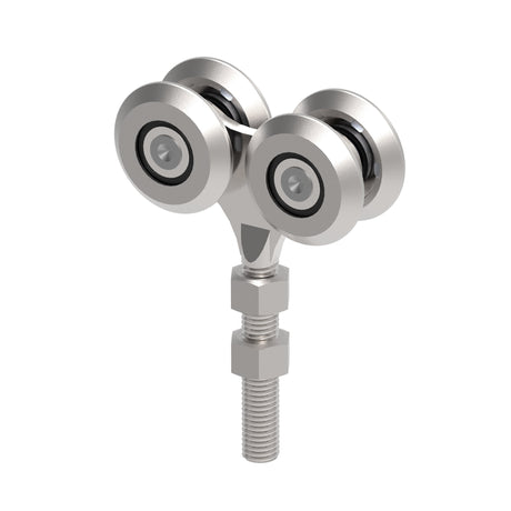 Gate roller track Zn, profile 57x67mm