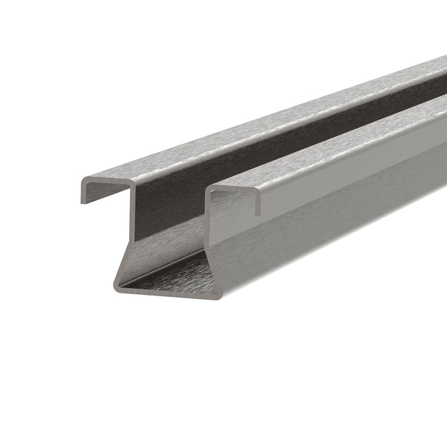 Bottom track for hanging gates Zn, t3mm