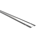 Bottom guiding rail - V Zn, 59,5x14,5mm, t3mm, L3m