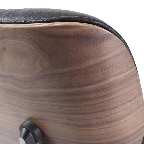 lounge chair Charles & Ray Eames walnut replica
