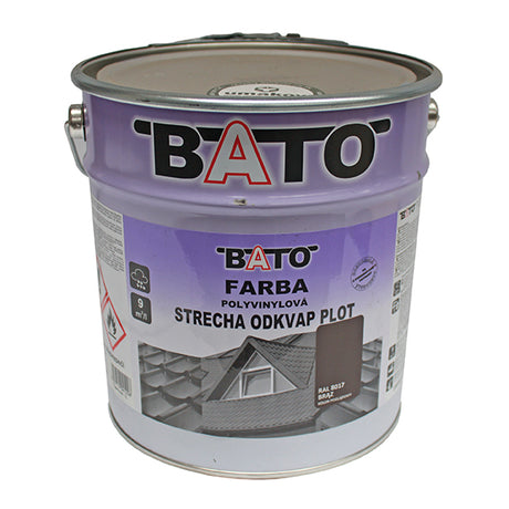 Polyvinyl paint, brown RAL8017 satin 6,3kg (5L)