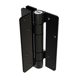 Spring hinge onesided, Aluminium, wall mounting