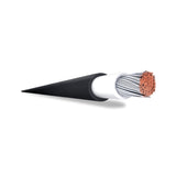 Vodič ohybný solárny 1x4mm/100m bezhalog. čierny