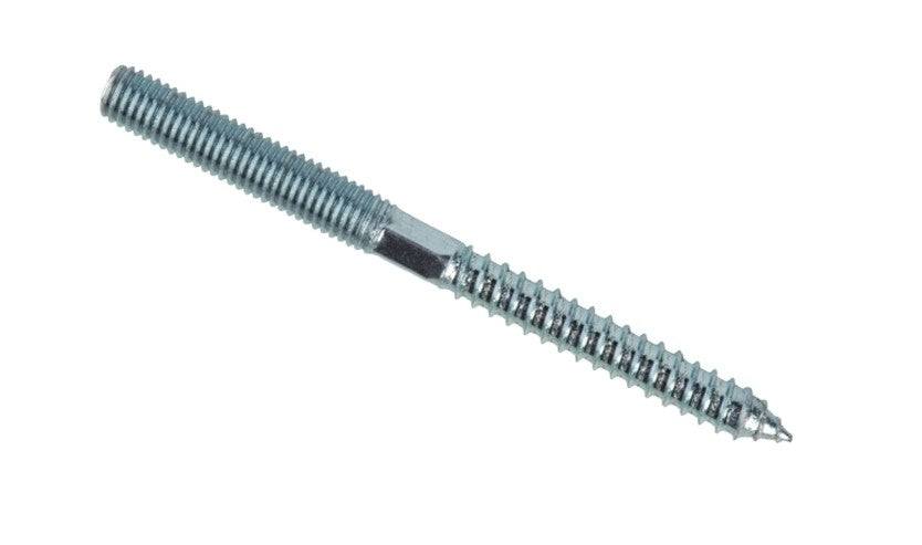 Dowel screw with metric-and wood thread, stainless steel, AISI316, M8x100