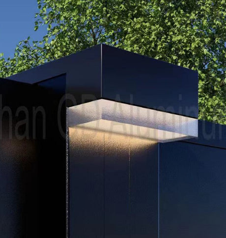 Aluminum anchor plate for post 80x80 R7016