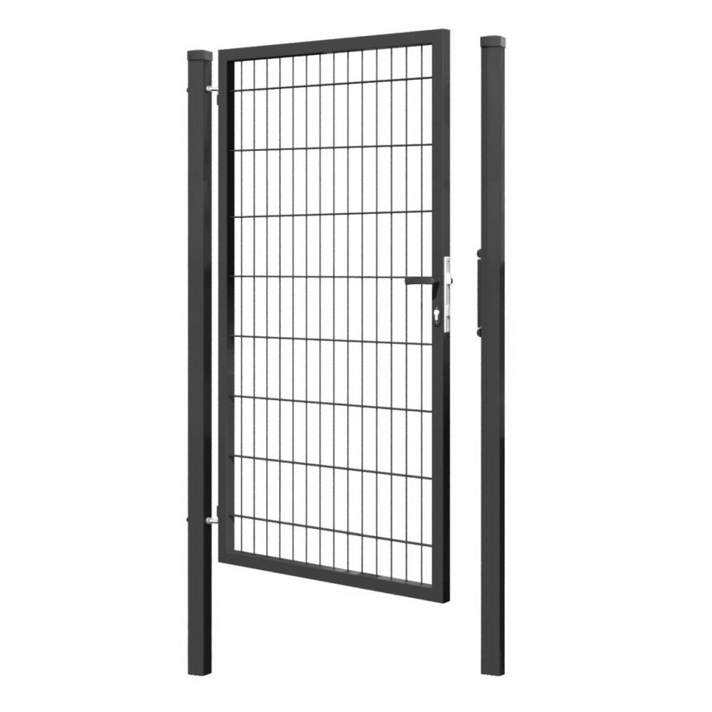 Gate 1pc. 2D BOX ZnPVC 1000x1700mm RAL 7016 anthracite