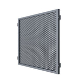 Aluminum fence panel 2000x1500mm expanded metal anthracite.