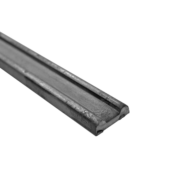 Decorated strip steel 25x8, L5800mm