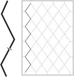 Bent grate profiles 12x6, L2350mm