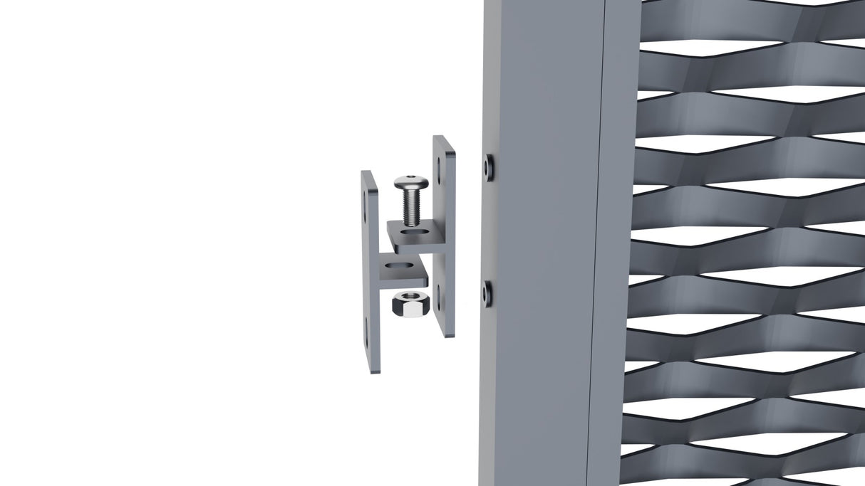 Plotové pole hliníkové 2000x1200mm ťahokov antr.