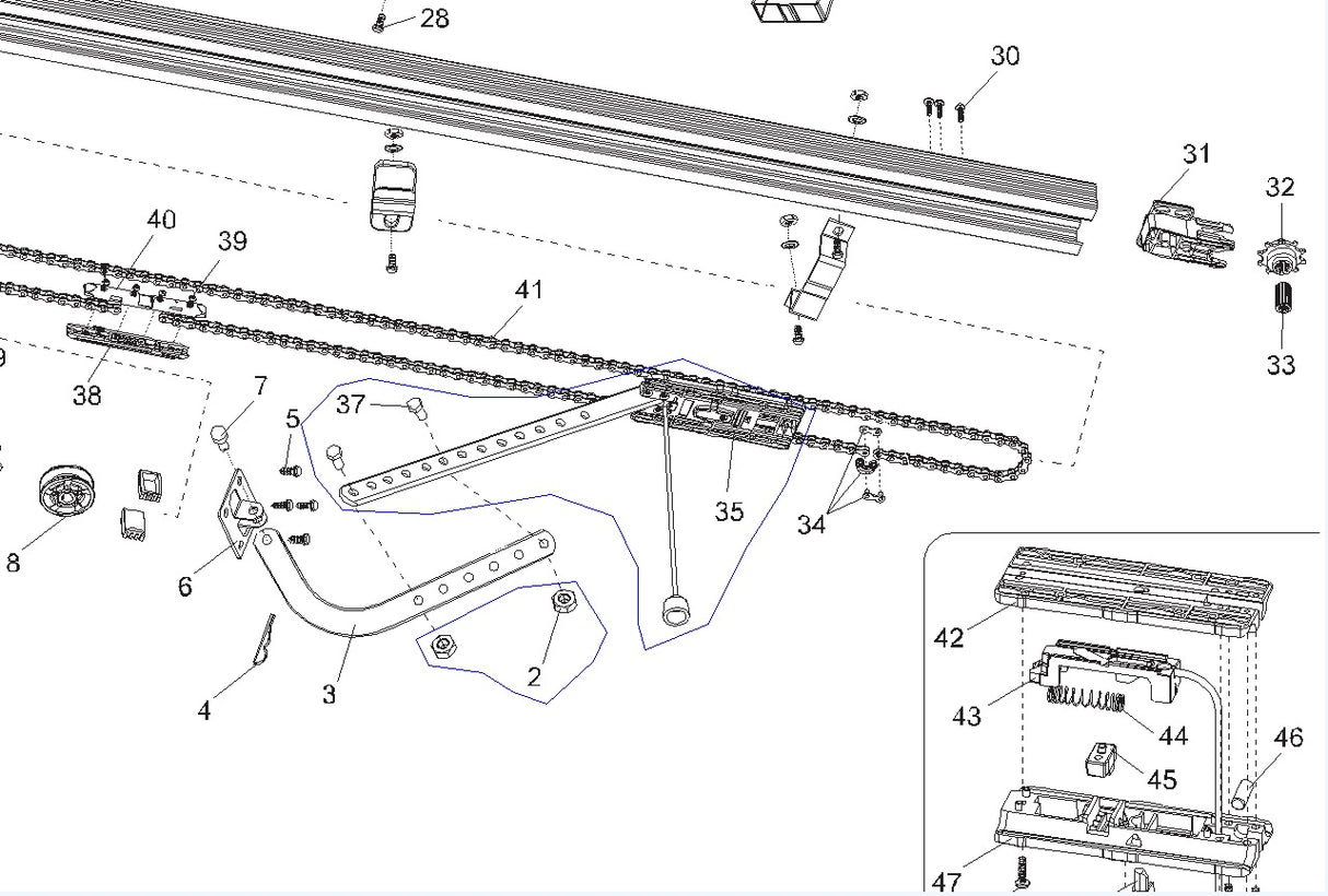 Runner for V-60001/2/3