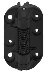 Hinge for gates, with fixed spring