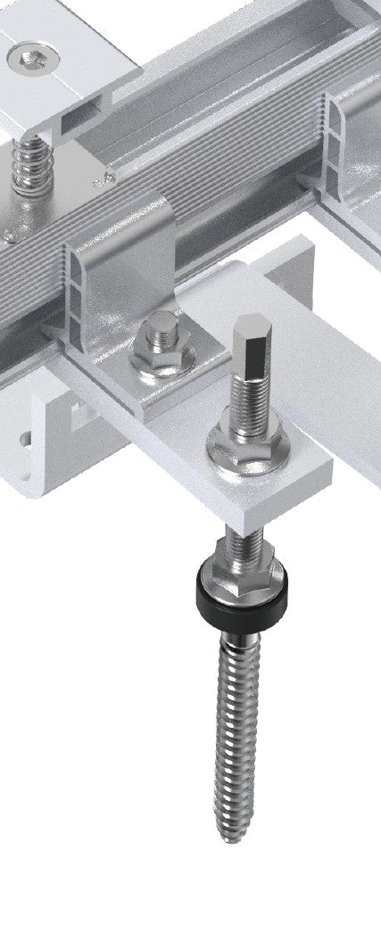 Plate for hanger bolt