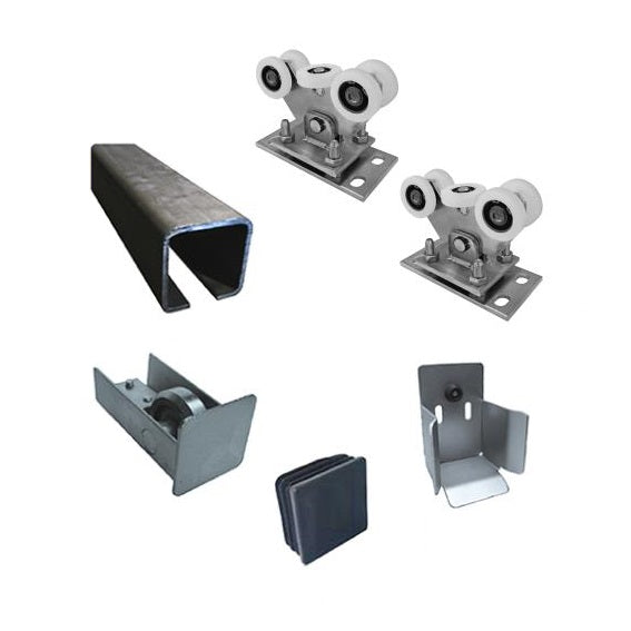 Cantilever sliding gate set up to 4,5m Fe, 70x70mm