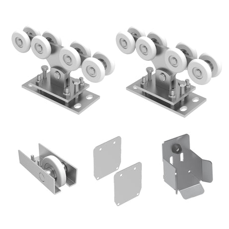 Sliding gate set -ECO, for profile AL 90x99mm