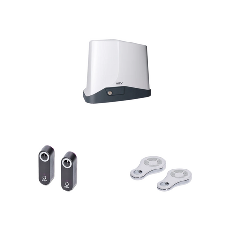Sliding gate drive KEY set, max 800kg