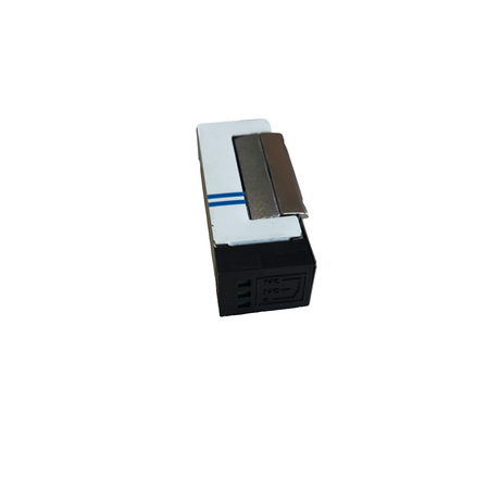 Electromagnetic lock with auxiliary contact, without memory 12-24V AC/DC