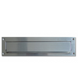 Rectangular Letter Plate, stainless steel