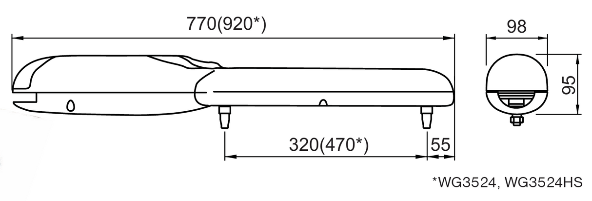 Automation for leaf up to 3m, HI-SPEED