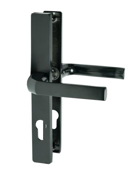 Door handle - door handle with escutcheons, Zamak