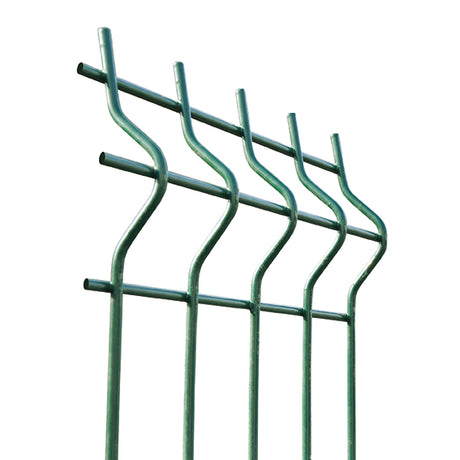 Welded panel fence ZnPVC 2500x2030x4mm green