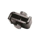 Connector of panels for infinite assembly ZnPVC anthracite