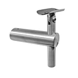 Off-axis handrail bracket