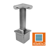 Handrail bracket for corners