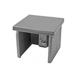 Glass clamp - end cap