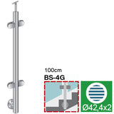 Stainless steel pole, stairs