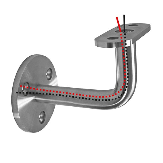 Wall handrail bracket