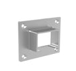 Handrail bracket - glass clamp - flange