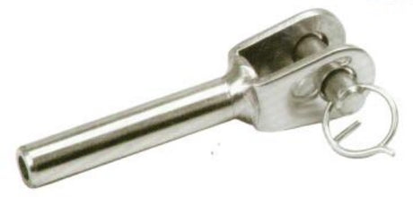 Inox cable clamp AISI316, d4mm