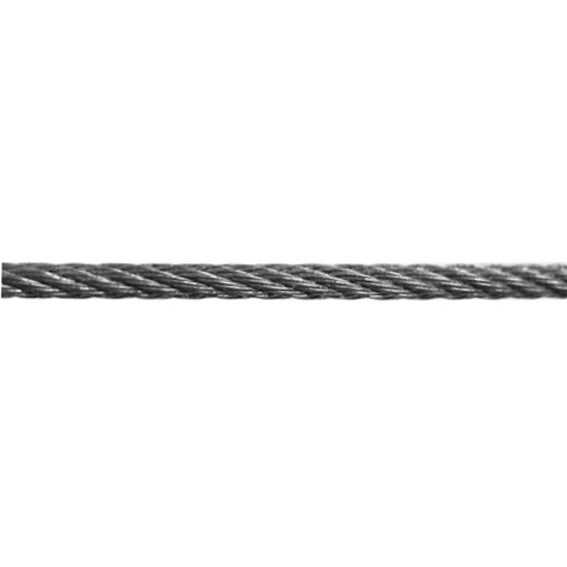 Stainless steel cable, reel