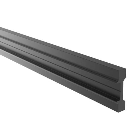 Top mount - glass drainage profile