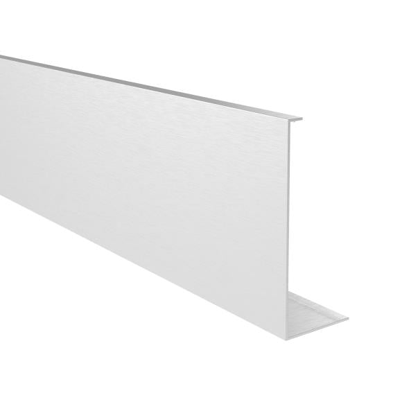 Cover for side anchoring  glass system AL, elox, 2