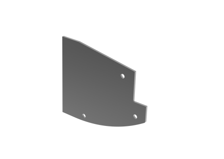 End cap for profile