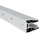 Canopy with aluminium channel profile