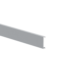 Aluminum facade strip 25x6-6000mm N