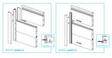 Riempimento per recinzioni in alluminio 20x120x1800mm