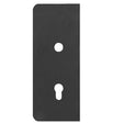 Lock plate smooth 265x105, t2, 90mm