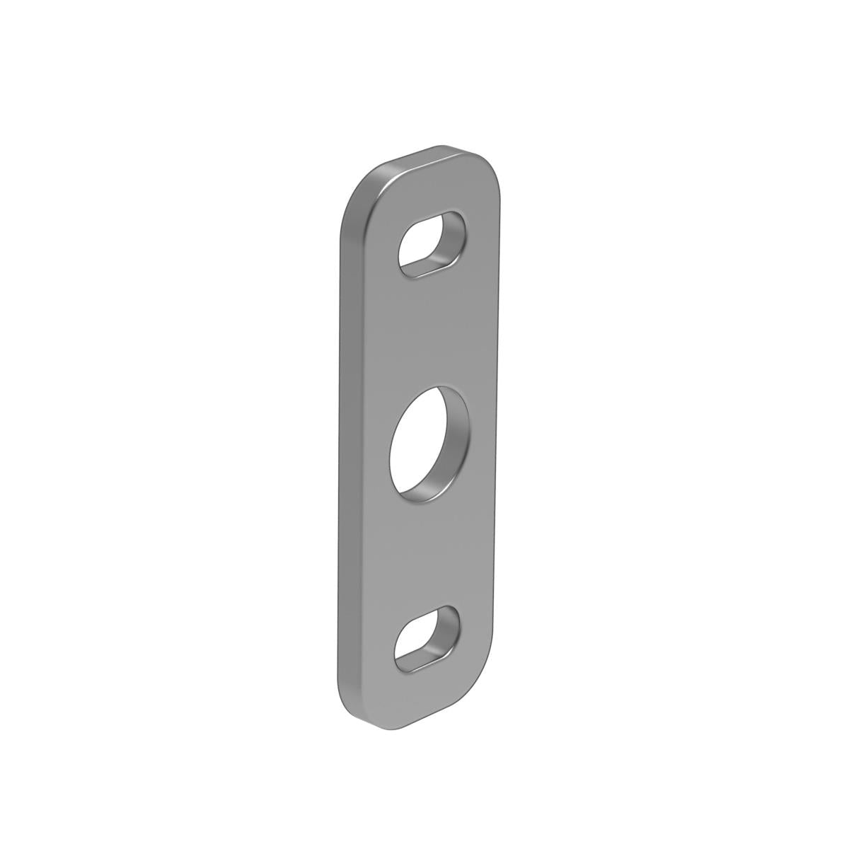 Plate for adjustable hinges, 30x90x3mm, INOX