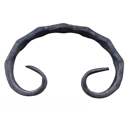 Scroll "C" h120, b70, P/030-12x6mm