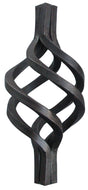 Forged basket h130, D60, 12x12mm