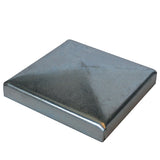 Pole cover, galvanized 60x60, h18, t1,2mm, Zn