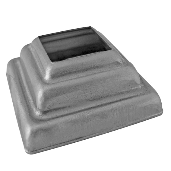 Rosette 44x44, 14x14, h20, t1mm