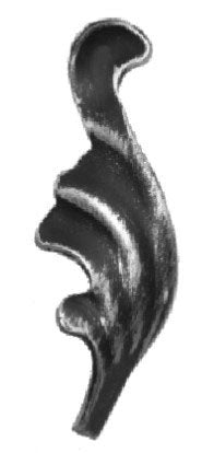 Lístok 90x30, t2,5mm